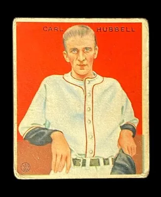 1933 Goudey #234 Carl Hubbell RC Rookie - Fair • $169.99