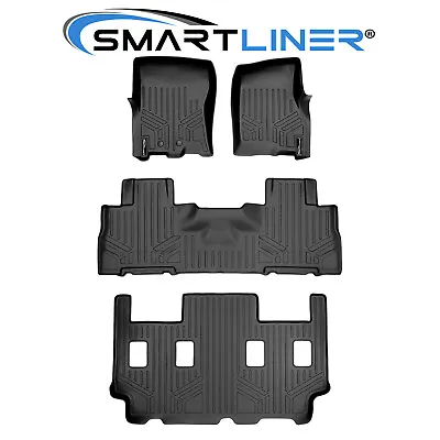 SMARTLINER Floor Mat Set For Expedition EL Navigator L Bucket Seats W/O Console • $200.33