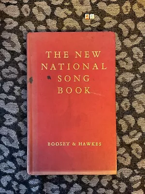 1958 The New National Song Book   Boosey Hawkes RARE HB FIRST EDITION • £27.99