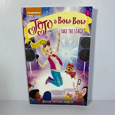 $10.49 • Buy JoJo & Bow Bow Take The Stage By Jojo Siwa 2018 Paperback Book #1 Jo Jo And Bow