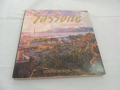 Marco Sassone : Catalogue Of Exhibition Held At Bernheim-Jeune Paris Paperback • $28