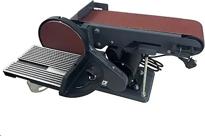 £82.99 • Buy Belt Disc Sander Bench Electrical Grinder 375W For Woodworking Metal Work
