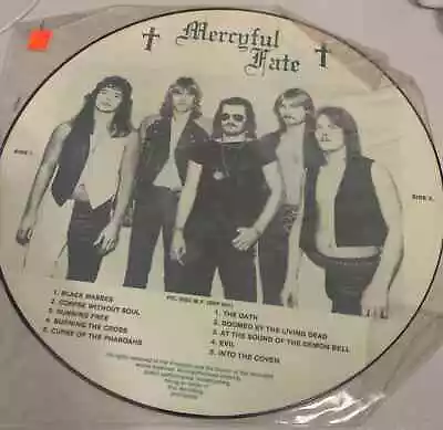 Mercyful Fate Curse Of The Pharaohs Lp Pic Disc • $42