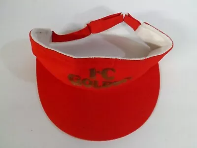 Vtg IC Golden Visor Hat Adjustable Tennis Golf Iron City Beer Promo New Vintage • $14.95