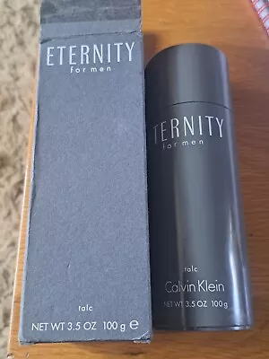 Rare Calvin Klein Eternity For Men Talc 100g 3.5oz  • £25.99