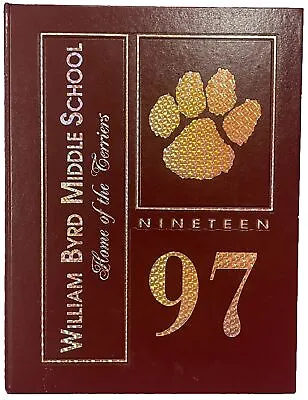 1997 William Byrd Middle School Yearbook The Terrier Vinton Va • $79.99