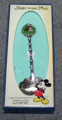 Vintage Disney Minnie Mouse Just For You Series Silverplate Spoon  • $6.99