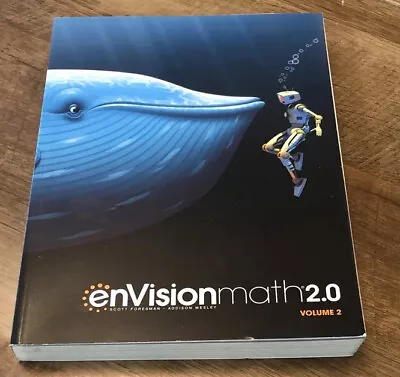 Envision Math 2017 Student Edition Grade 5 Volume 2 By Scott Foresman WORKBOOK • $15.02