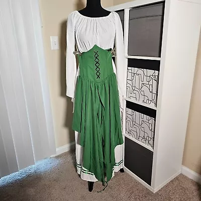 Renaissance Cosplay Medieval Costume Dress With Underbust Corset Size XS * NWOT • $25