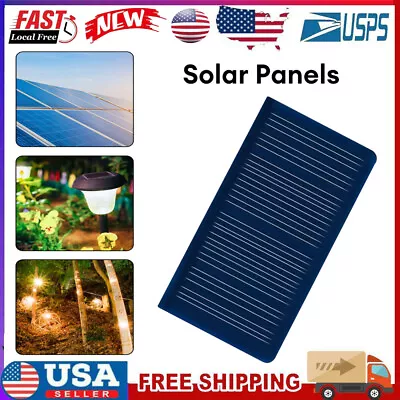 5Pcs 5V Poly Mini Solar Cell Panel Module DIY For Phone Toys Charger 68mmx37mm • $11.29