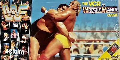 The VCR Wrestlemania Game WWF Akklaim Brand New Hulk Hogan Wrestling- 1988 Rare • $26.95