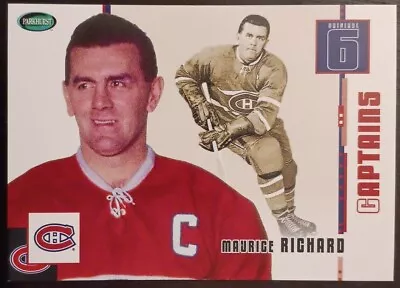 2003 - 2004 Parkhurst Maurice Richard Original Six Canadiens #76 Hockey Card • $2.08