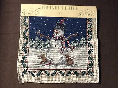 The Tapestry Patch  9 X9  Snowman Patch • £5.79