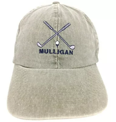 Vtg Mulligan Golf Clubs Hat Resort Tour Beach Logo Cap Trucker Baseball Boating • $45.77