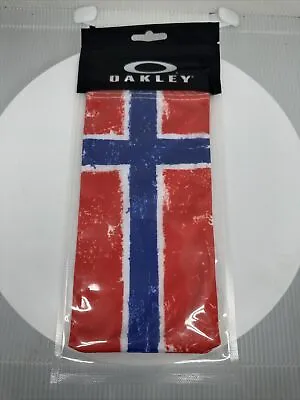 Oakley Microfiber HDO Cleaning Bag/pouch Norway Flag. Since 1899!!! • $15.99