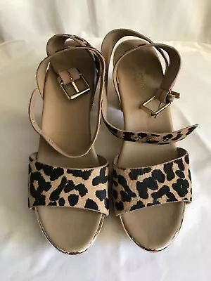 Kate Spade Shoes Size 8M Leopard Heels Kayleigh Style • $184