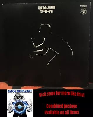 £19.94 • Buy Elton John – 17-11-70 - Japan 1st Press (1971)