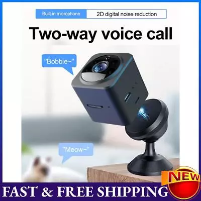 AS02 CCTV Webcam HD 1080P IP Camera Wifi Night Vision Home Security Baby Monitor • £15.23