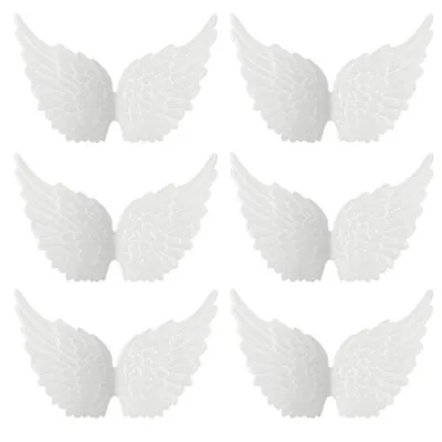 12pcs Fabric Angel Wings Christmas Wings Decorations Angel Wings Accessories • £7.13