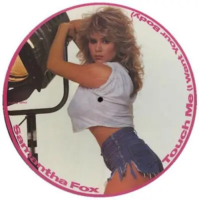 Touch Me Samantha Fox 12  Vinyl Picture Disc Record UK FOXYS1 • £37.90