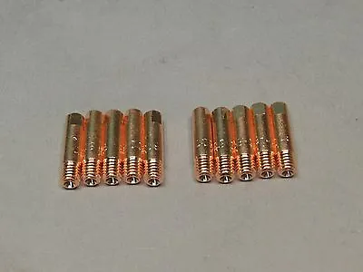 10 .045  199389 Spoolmate 250 3545 Mig Welder Contact Tips Tubes Miller Parts • $8