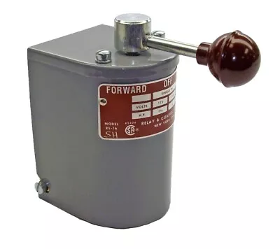 RS-1A-SH | 1.5hp - 2hp Electric Motor Reversing Drum Switch (Single Phase Only) • $77.50