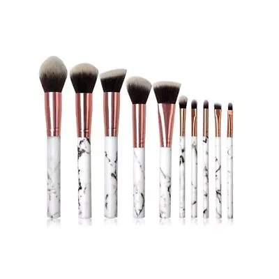 Marbling Professional Brush Brushes Face      Powder Blusher Set Make-up Kabuki • $16.89