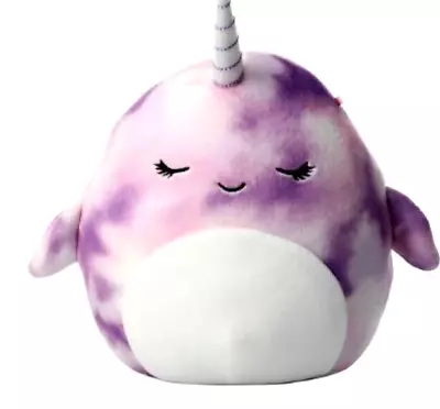 Original Squishmallows Latest Drop **NABILA THE NARWHAL** 7.5  PLUSH** NWT • $8.03