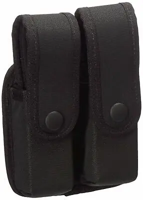 Uncle Mike's Kodra Duty Nylon Web Double Snap Close Divided Pistol Mag Case ... • £41.15