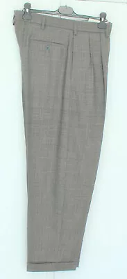 £95 • Buy Men's 1950s Peg Trousers Grey Prince Of Wales Rockin Rockabilly Pegs Rock & Roll
