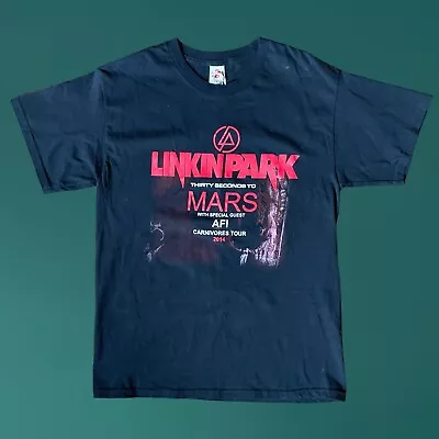 Linkin Park Carnivores Tour Band T-Shirt Adult Size Large 2014 • $30