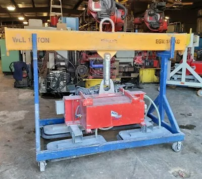 $19500 • Buy 8,800 Lb Certex/Aero-Lift 4000/4L 4x Cup Vacuum Sheet Lifter 10 Ton Spreader Bar