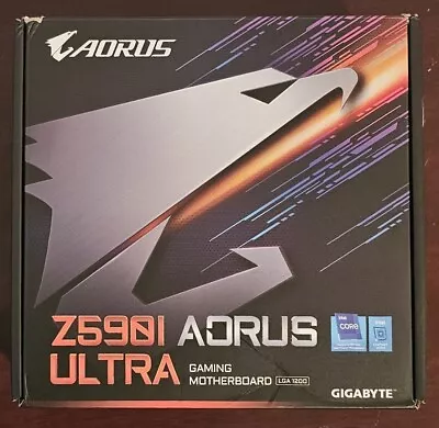 GIGABYTE Z590I AORUS ULTRA LGA1200 Intel 10th/11th Gen WiFi Mini-ITX Motherboard • $239.99