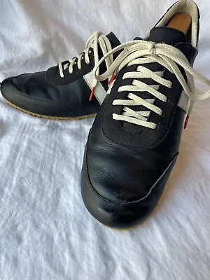 Plae Mens  10 Eclos Waterproof Leather Shoes Black • $25