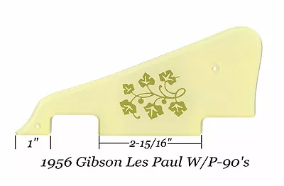 Les Paul JR LP 295 P-90's 1956 Pickguard For Gibson Epiphone Vintage Project NEW • $69.99