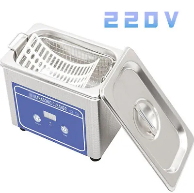 0.8L Home Jewelry Ultrasonic Cleaning Machine Watch Glasses Ultrasound Cleaner • $82.22