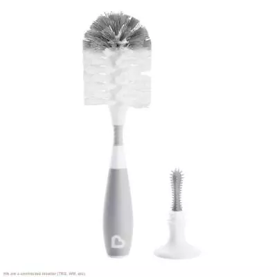 Munchkin Bristle Bottle Brush - Gray • $9.99