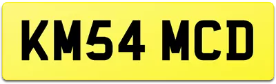 KM54 MCD PRIVATE CAR REG NUMBER PLATE K MacDONALD KENNY McD MC MAC KM KMD KMC • £499