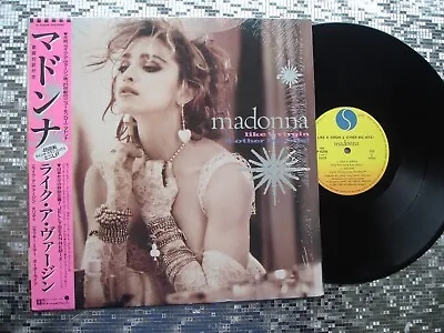 Madonna  ~ Like A Virgin & Other Big Hits! ~ Japan Import LP Maxi  Sire P-6206 • $24.99