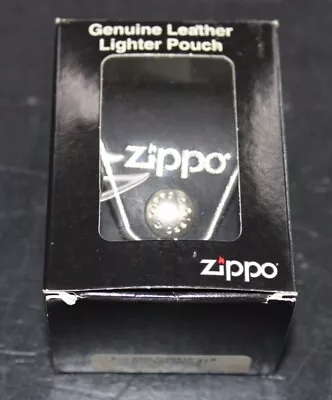 Zippo Leather Lighter Pouch NIB [082CHJ] • $10