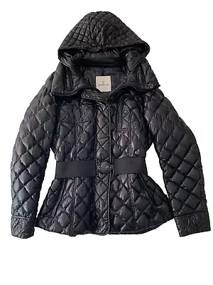 Authentic Moncler BREST Real Down Women's Jacket With CERTILOGO Size 5 Bady • $301.92