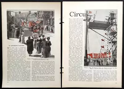Circus Movie Clowns Al Copeland 1931 Vintage Hollywood Pictorial • $15.89