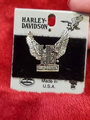 Vintage Harley Davidson Winged Eagle Pin • $12