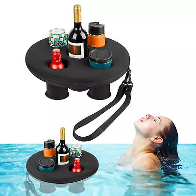 With 5 Holes Floating Drink Holder Float Beer Drinking Cooler Table Summer • $33.19