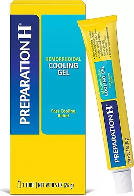 Preparation H Hemorrhoid Cooling Gel With Aloe For Fast Discomfort Relief - 0.9 • $9.95