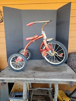 Vintage 1970's Coast King Child's Coast Red Trike Junior Tricycle • $71.50