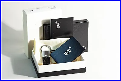 MONTBLANC Leather Goods WESTSIDE Key Fob Loop In Black - 112693 • $199