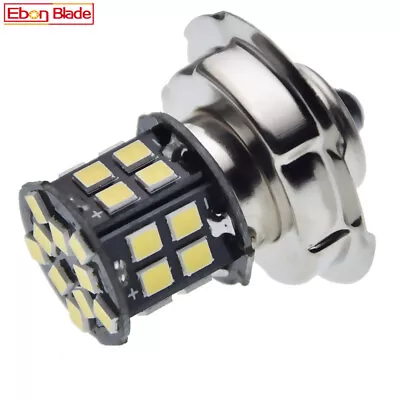 1Pcs P26S LED Motorbike Motorcycle Moped Scooter Headlamp Bulb White Lamp 12V AC • $4.99