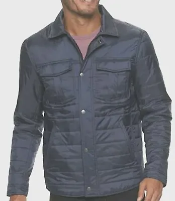 New $100.00 - MARC ANTHONY Luxury Men Jacket Padded Wind And Water Res Size 2XL  • $10.36