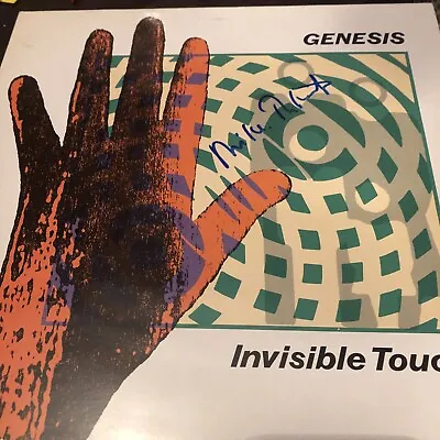 £35 • Buy Invisible Touch By Genesis Vinyl SIGNED BY MIKE RUTHERFORD 